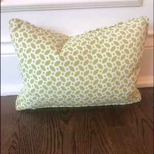 Custom made accent pillow